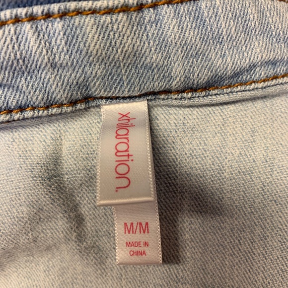 Xhileration Denim Vest - Picture 3 of 6